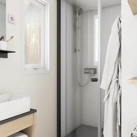 Mobil-home Avec Terrasse Pour 4 Personnes - Api-1-52-528 Camping